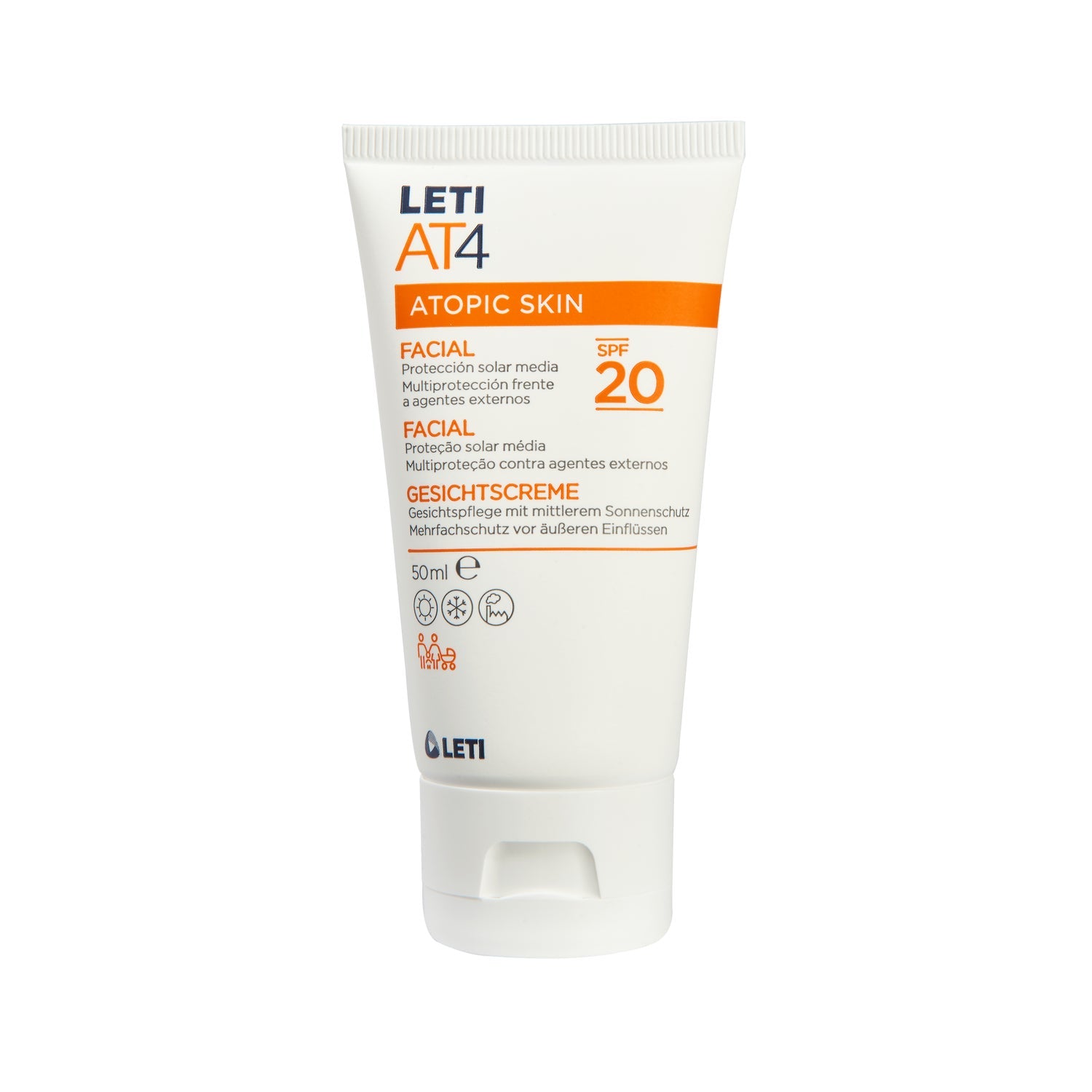 LetiAT4 Crema Facial SPF20 50ml
