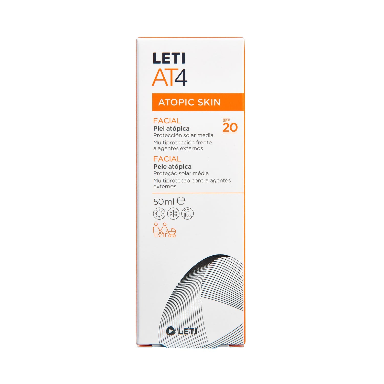 LetiAT4 Crema Facial SPF20 50ml