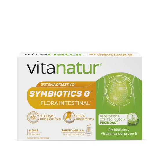 Vitanatur Symbiotics G Flora Intestinal 14 sobres
