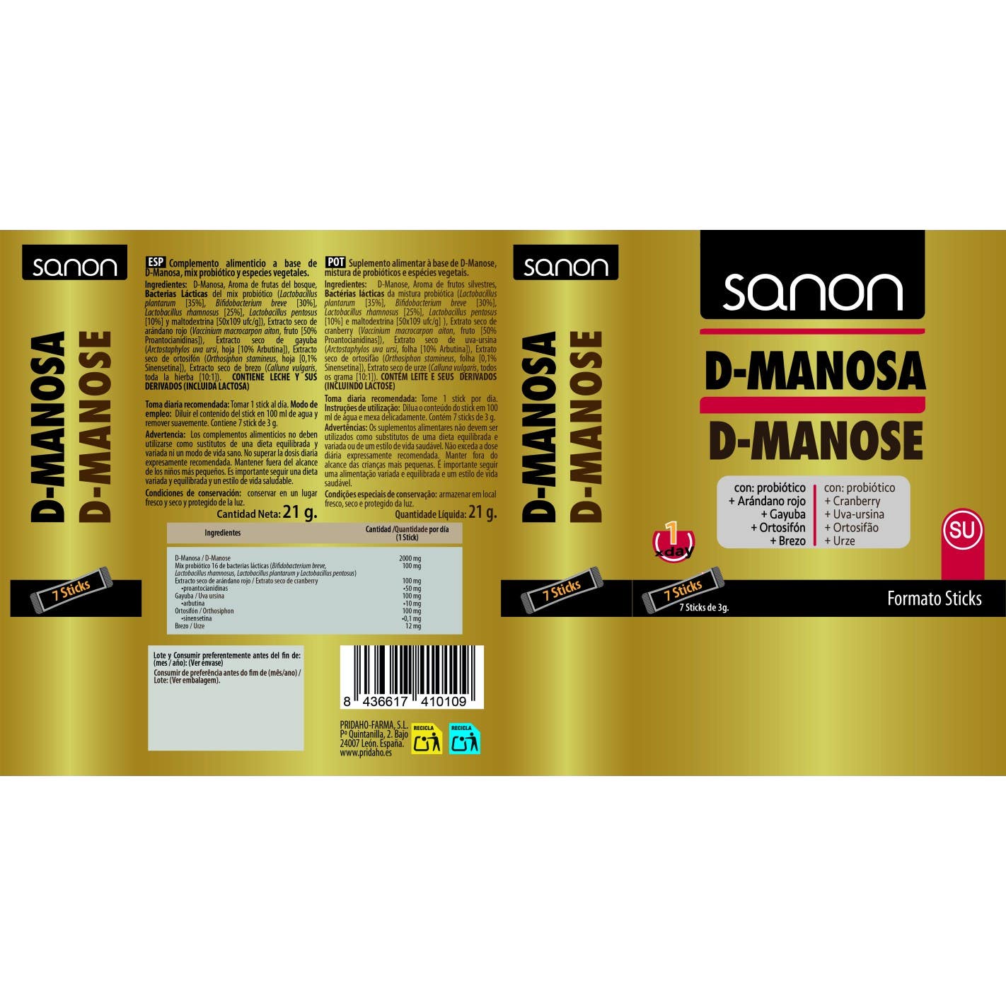 Sanon D-Manosa 7 Sticks