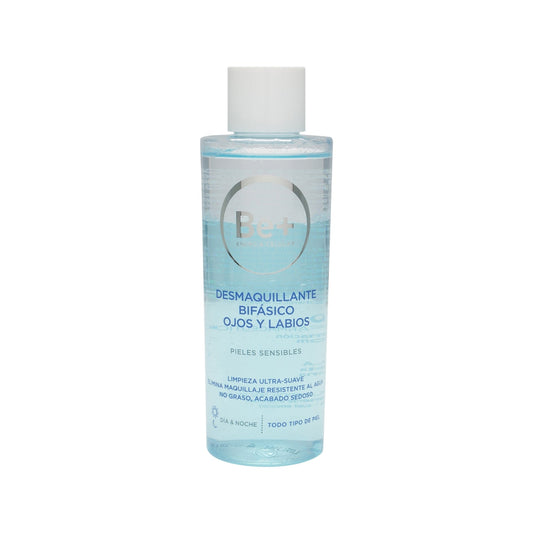 Be+ desmaquillante bifásico ojos y labios 150ml
