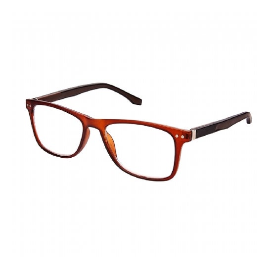 Farline Gafas de Lectura Seul Marrón +3.50 1ud