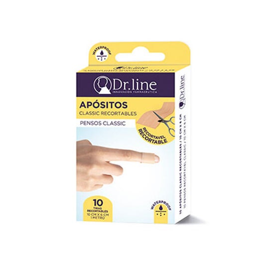 Dr Line Classic Recort Apósito 1 M 10 uds