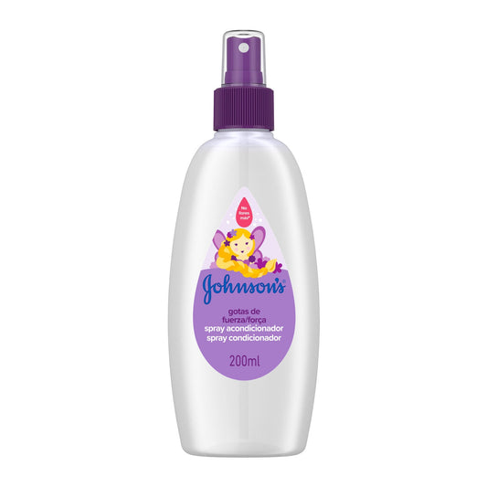 Johnson's Spray Acondicionador Gotas de Fuerza 200 ml