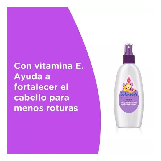 Johnson's Spray Acondicionador Gotas de Fuerza 200 ml