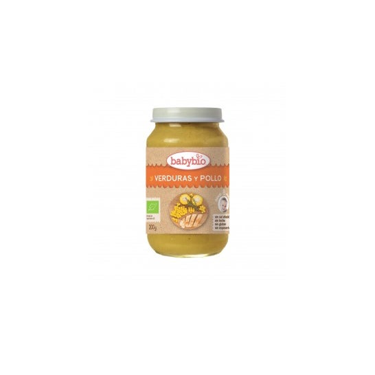 Babybio Tarrito Ecológico de Verduras y Pollo 200 g