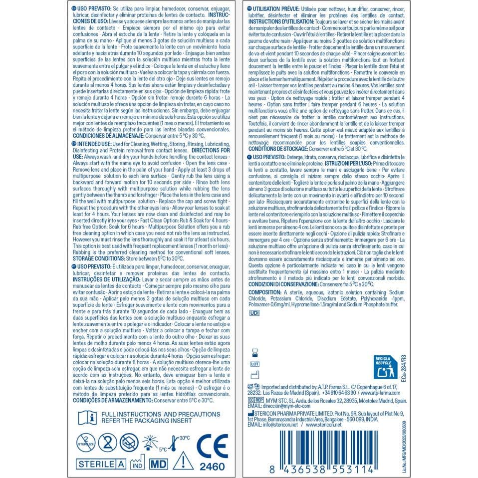 Senti2 Solución Única 360 ml + portalentes