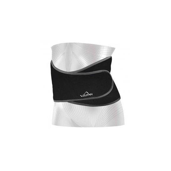 Vulkan Faja Lumbar sin Varillas 5mm Clásica Negro T U 1ud