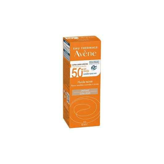 Avène Solar Fluido Color Unificante SPF50+ 50ml