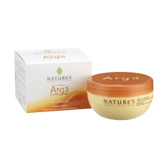 Crema corporal aterciopelada Arga' 200Ml