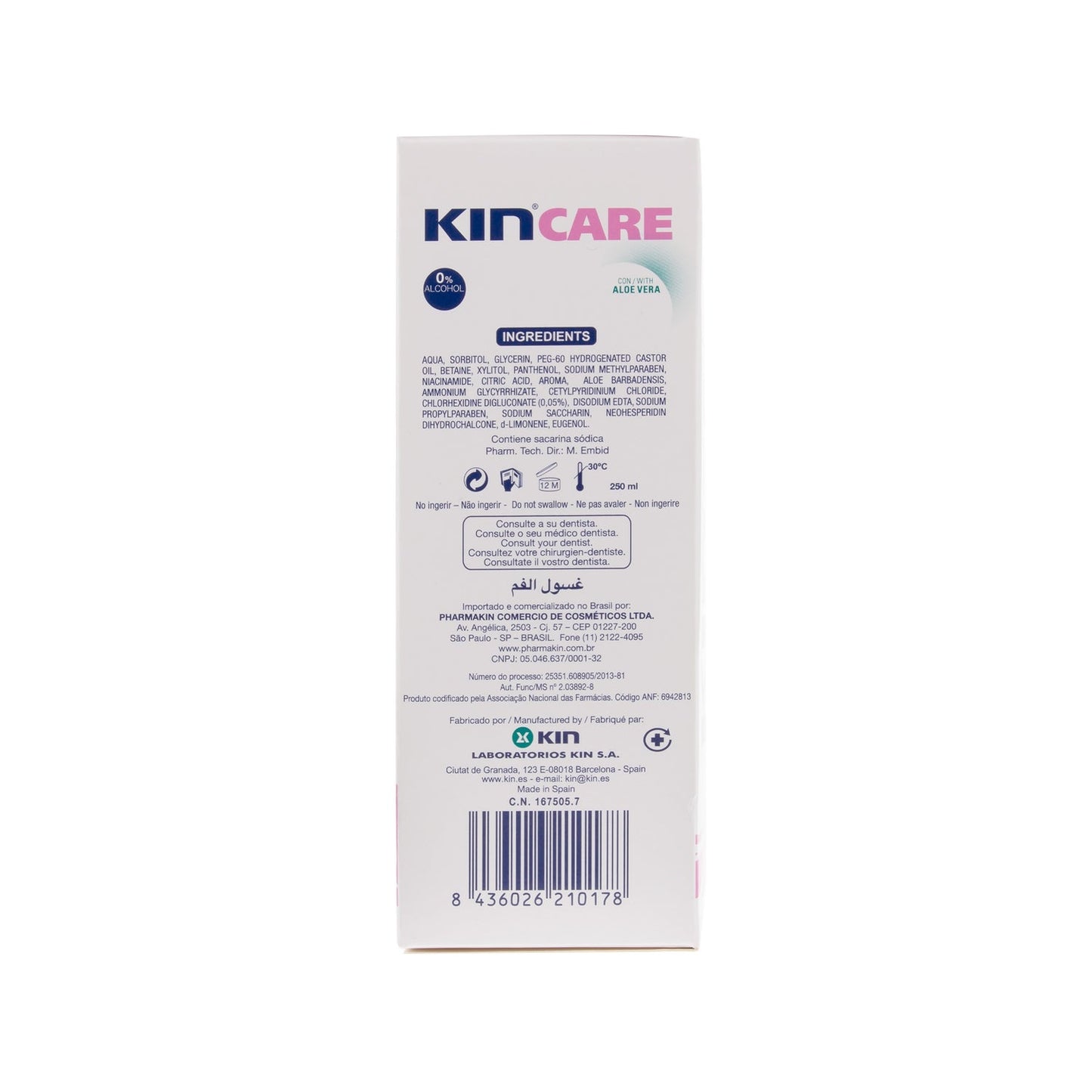 Kin care colutorio 250ml