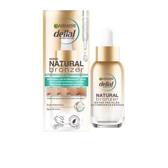 Garnier Natural Bronzer Gotas Faciales Autobronceadoras 30ml