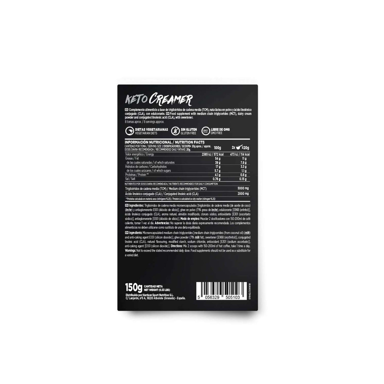 HSN Keto Creamer 150g