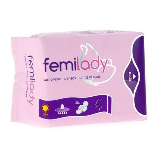Silvestre Compresas Dia 8 Capas 10 Uds Femilady