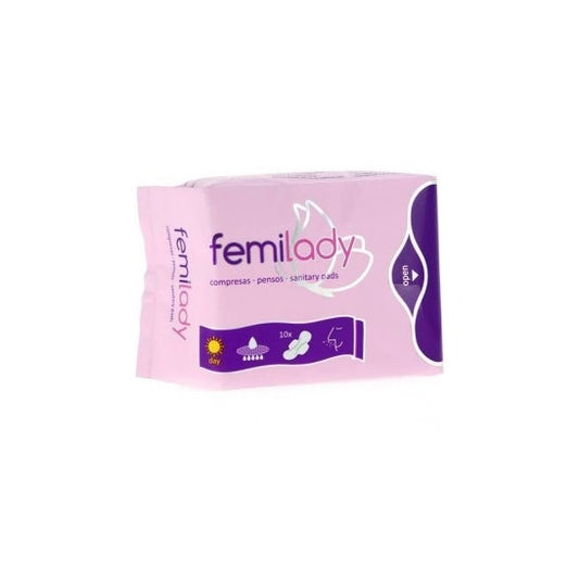 Silvestre Compresas Dia 8 Capas 10 Uds Femilady