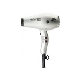 Parlux Hair Dryer 385 Powerlight Ionic & Ceramic Silver 1 ud