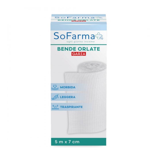 Sofarmapiù Venda con Dobladillo 5mx7cm