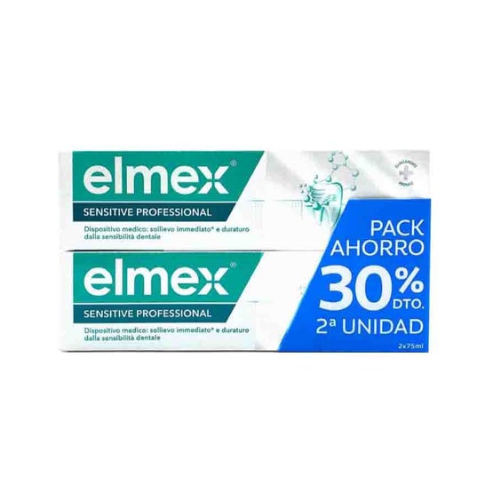 Elmex Sensitive Professional Dentífrico 2x75 ml