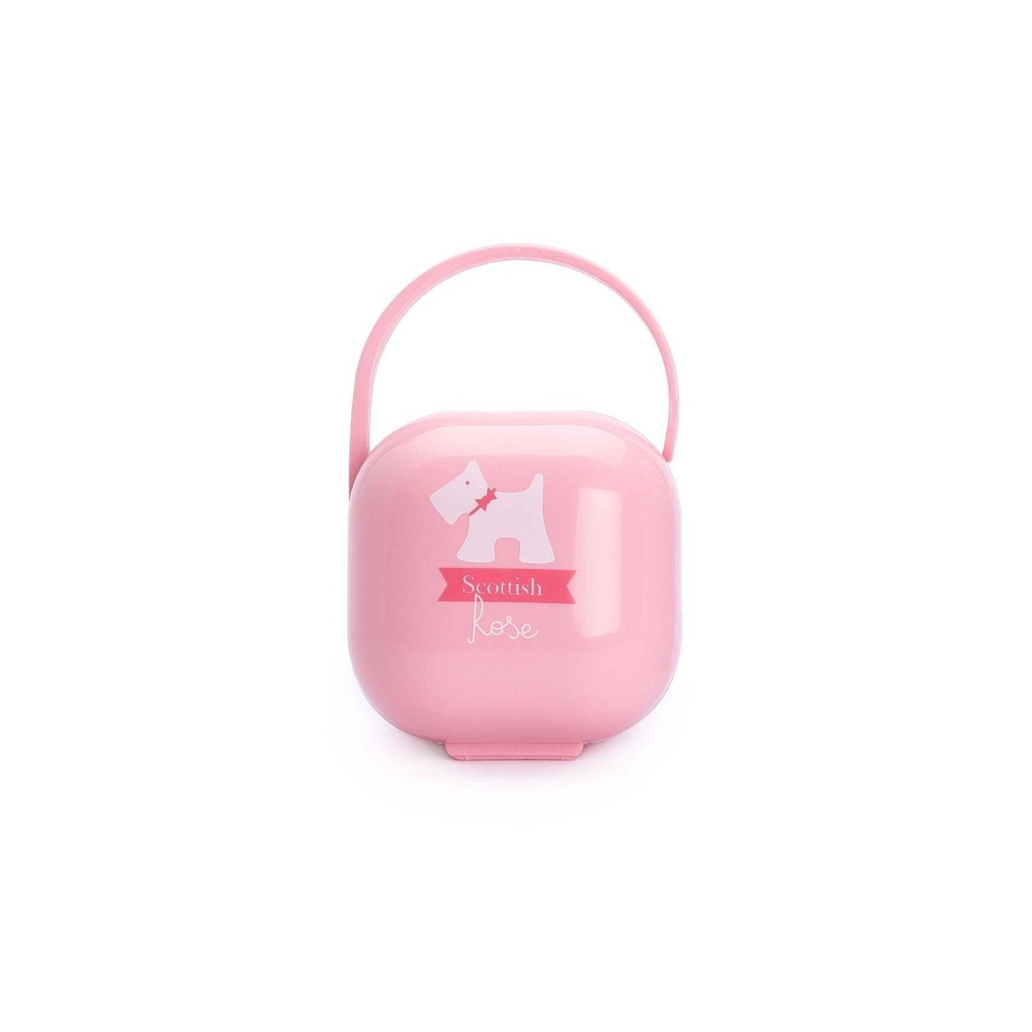 Suavinex Portachupetes Scottish Rosa 1ud