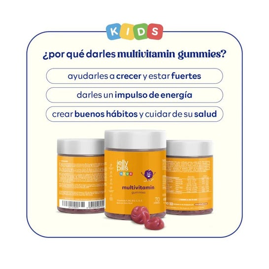 Jelly Pills® Kids Multivitamin Gummies 70uds