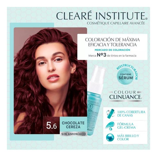 Clearé Institute Colour Clinuance 5.6 Chocolate Cereza 170 ml