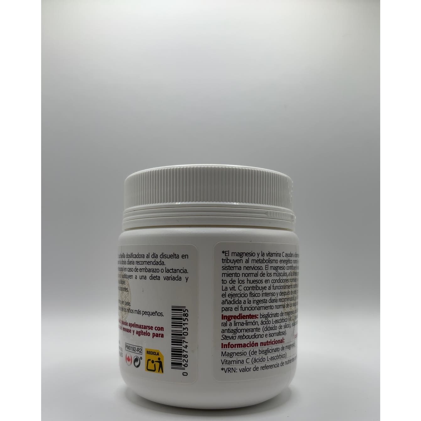 Sura Vitasan Magnesio Bisglicinato + Vitamina C 226 g