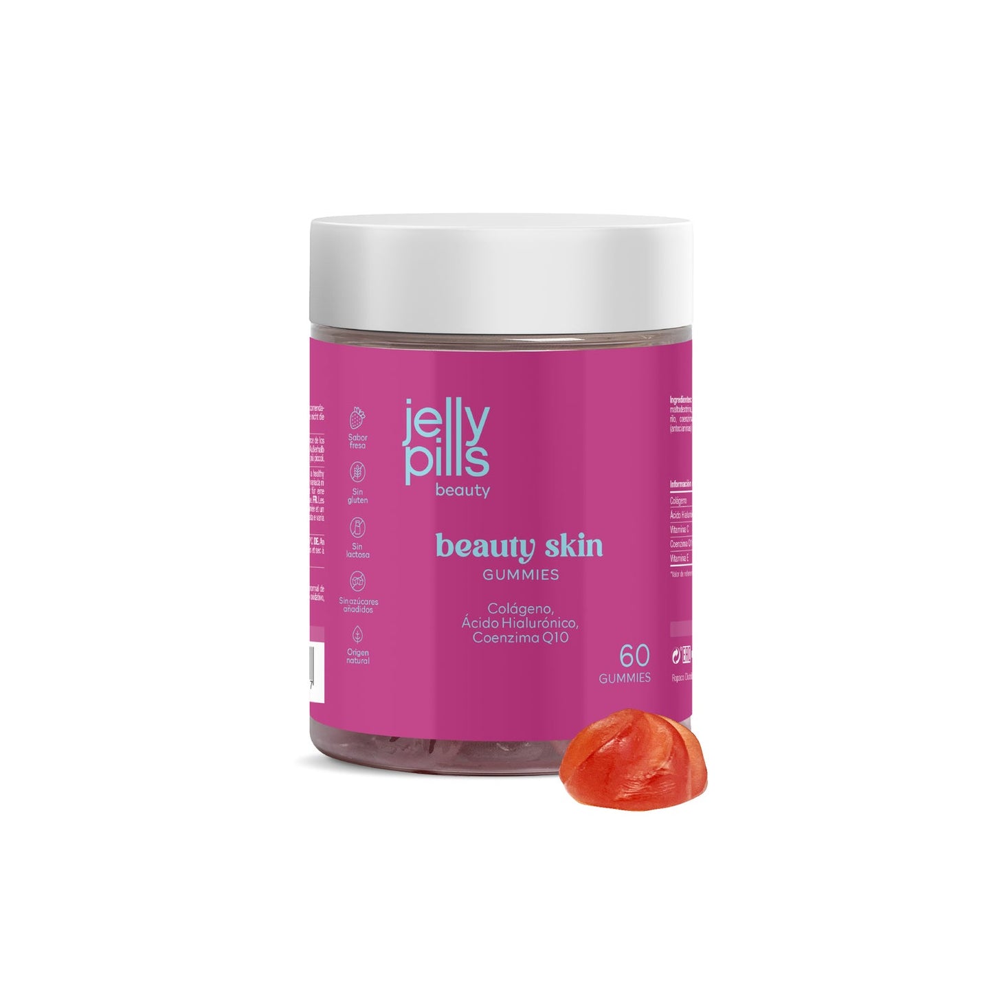 Jelly Pills® Beauty Skin Colagen Gummies 60uds