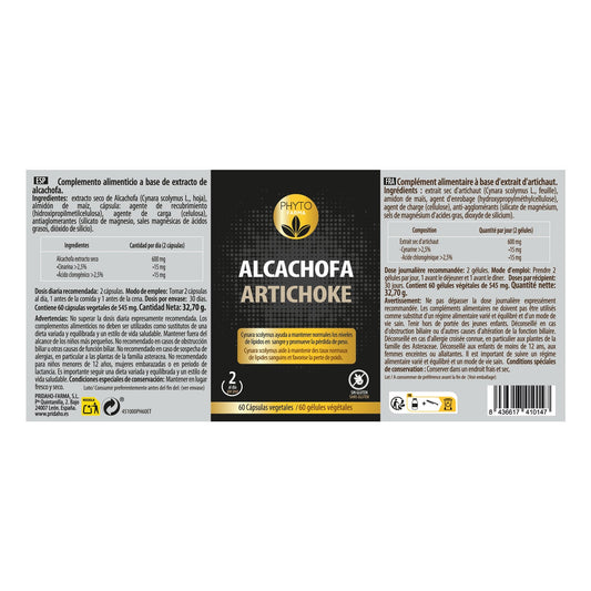 Phytofarma Alcachofa 60vcaps