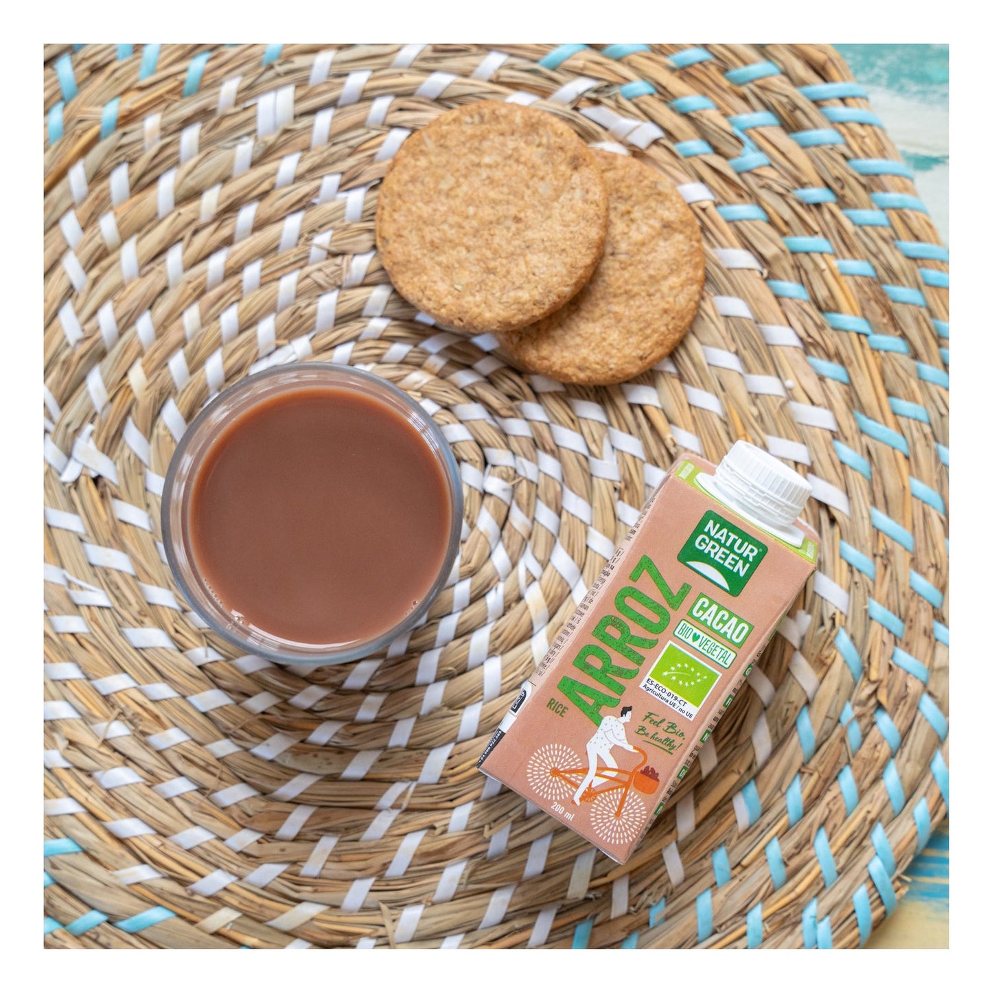 Naturgreen Bebida Ecológica de Arroz y Cacao 200 ml