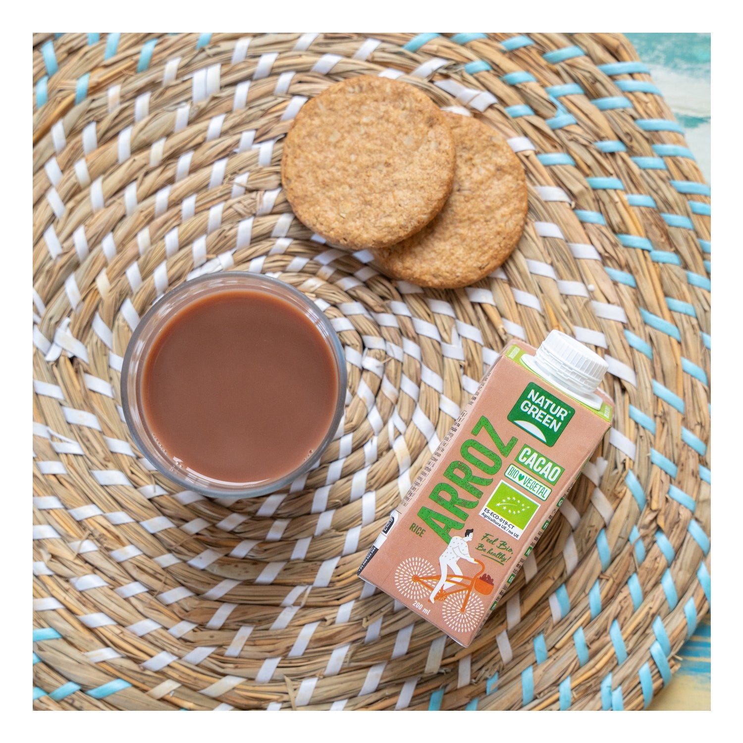 Naturgreen Bebida Ecológica de Arroz y Cacao 200 ml