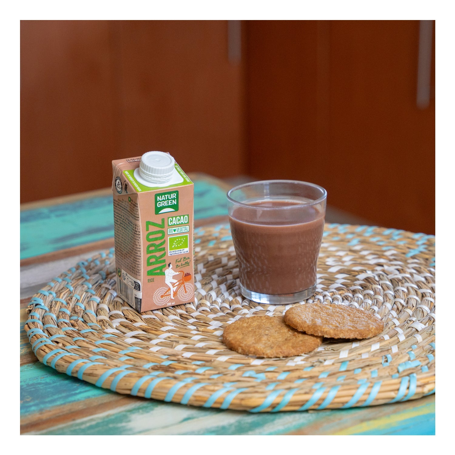 Naturgreen Bebida Ecológica de Arroz y Cacao 200 ml