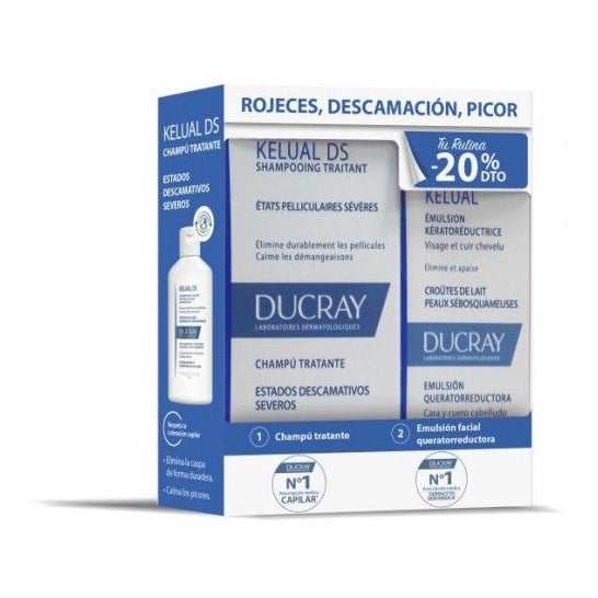 Kelual DS Pack Champú Tratante + Emulsión Queratorreductora