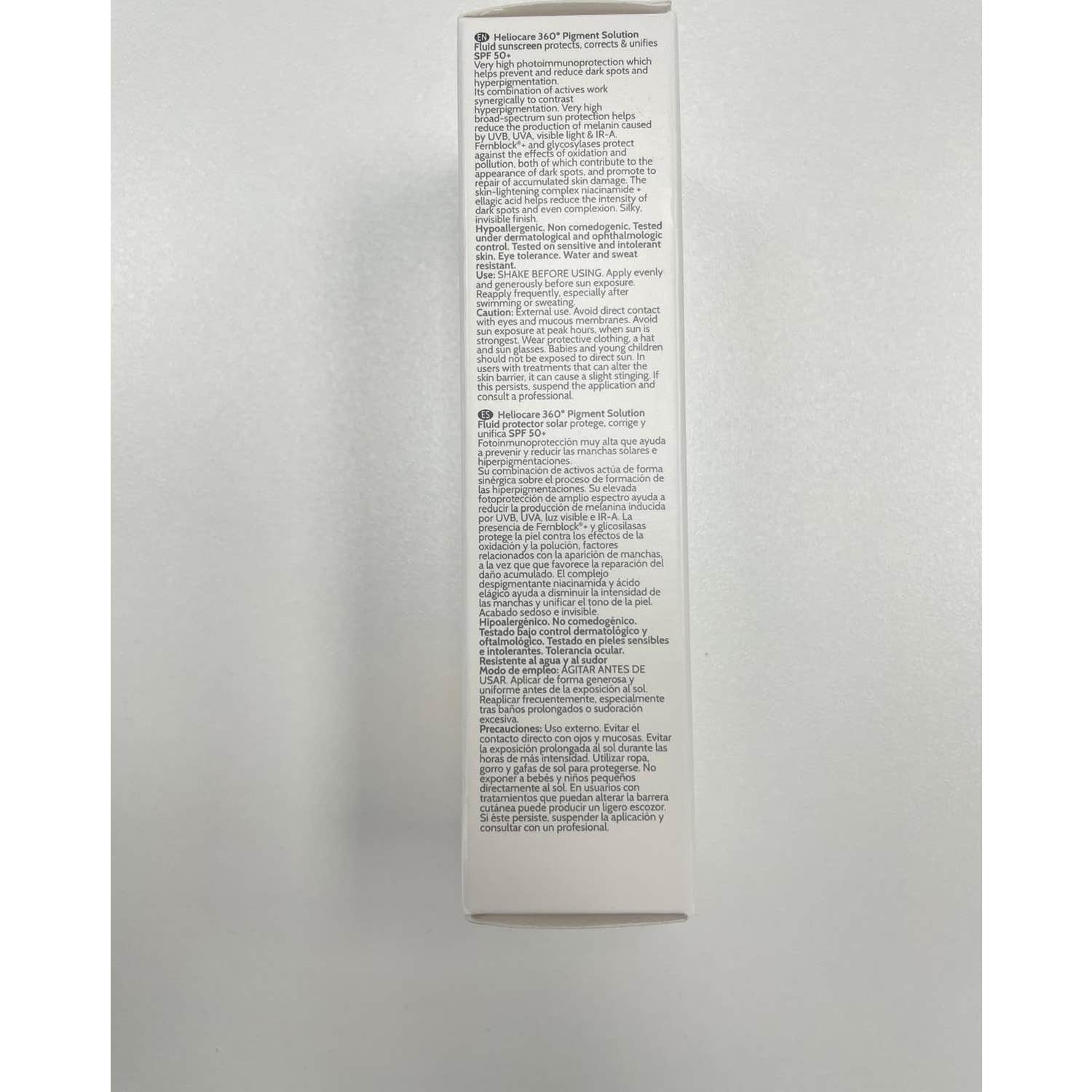 Heliocare 360º Pigment Solution Fluid Protector Solar SPF50+ 50ml