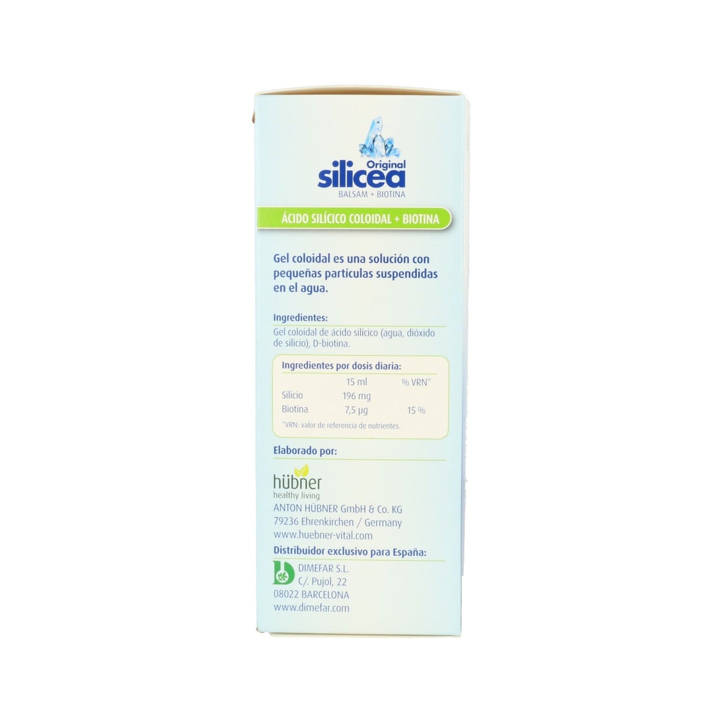 Hübner Silicea Balsam + Biotina 500ml