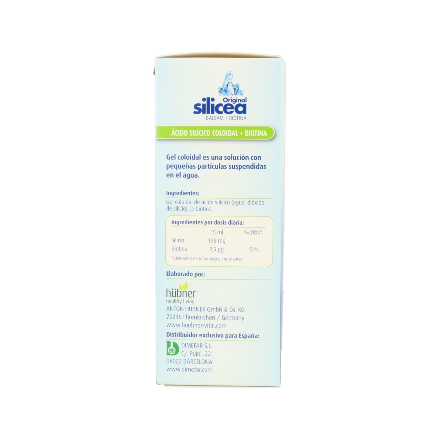 Hübner Silicea Balsam + Biotina 500ml
