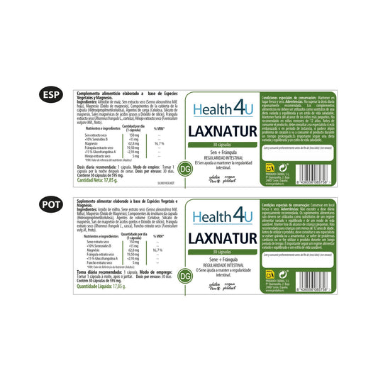 H4U Laxnatur Sen + Frángula 30caps