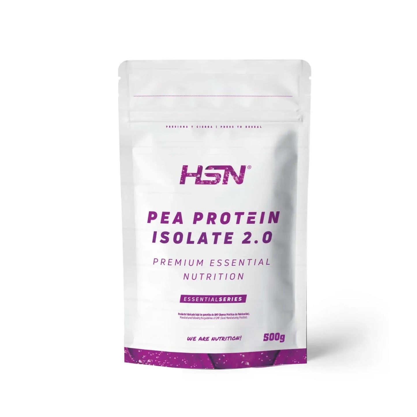 HSN Proteína de Guisante Aislada 2.0 Sin Sabor 500g