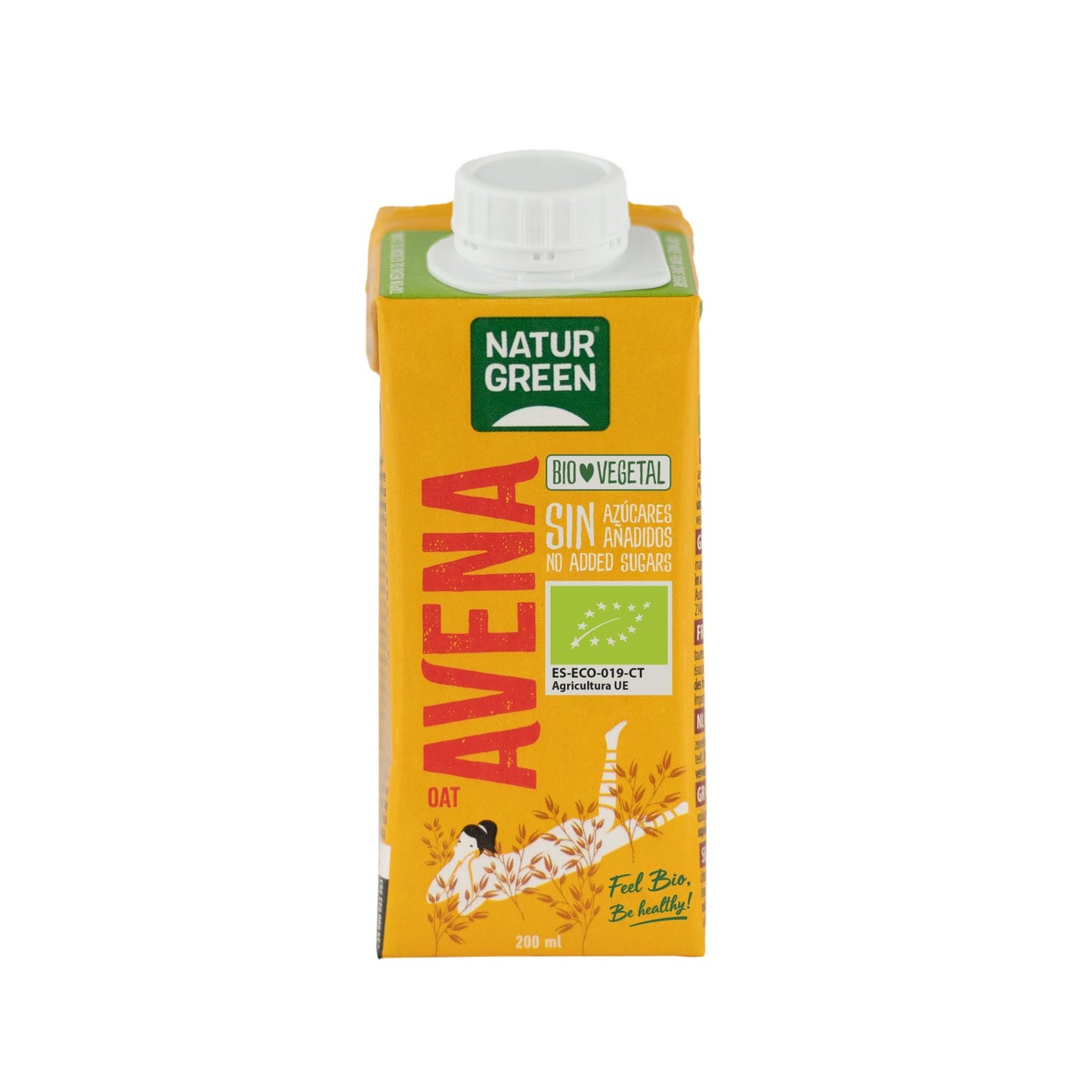 Naturgreen Bebida Ecológica de Avena Bio 200 ml