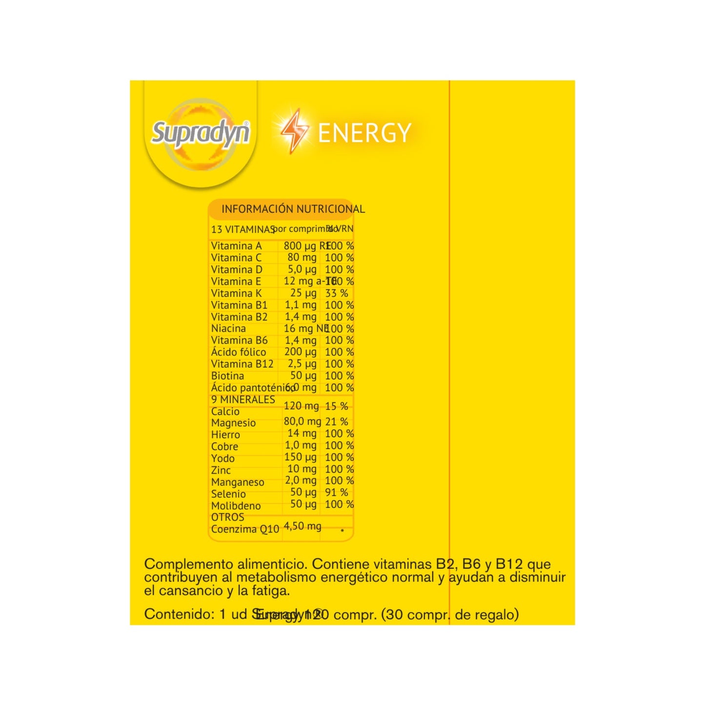 Supradyn Energy 90+30comp