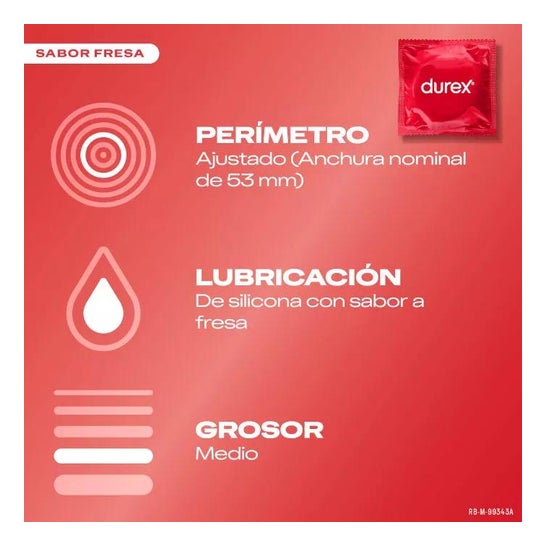 Durex Saboréame Preservativos 12uds