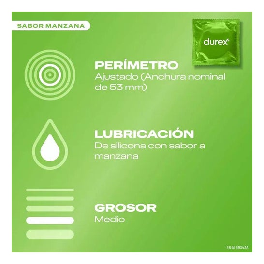 Durex Saboréame Preservativos 12uds