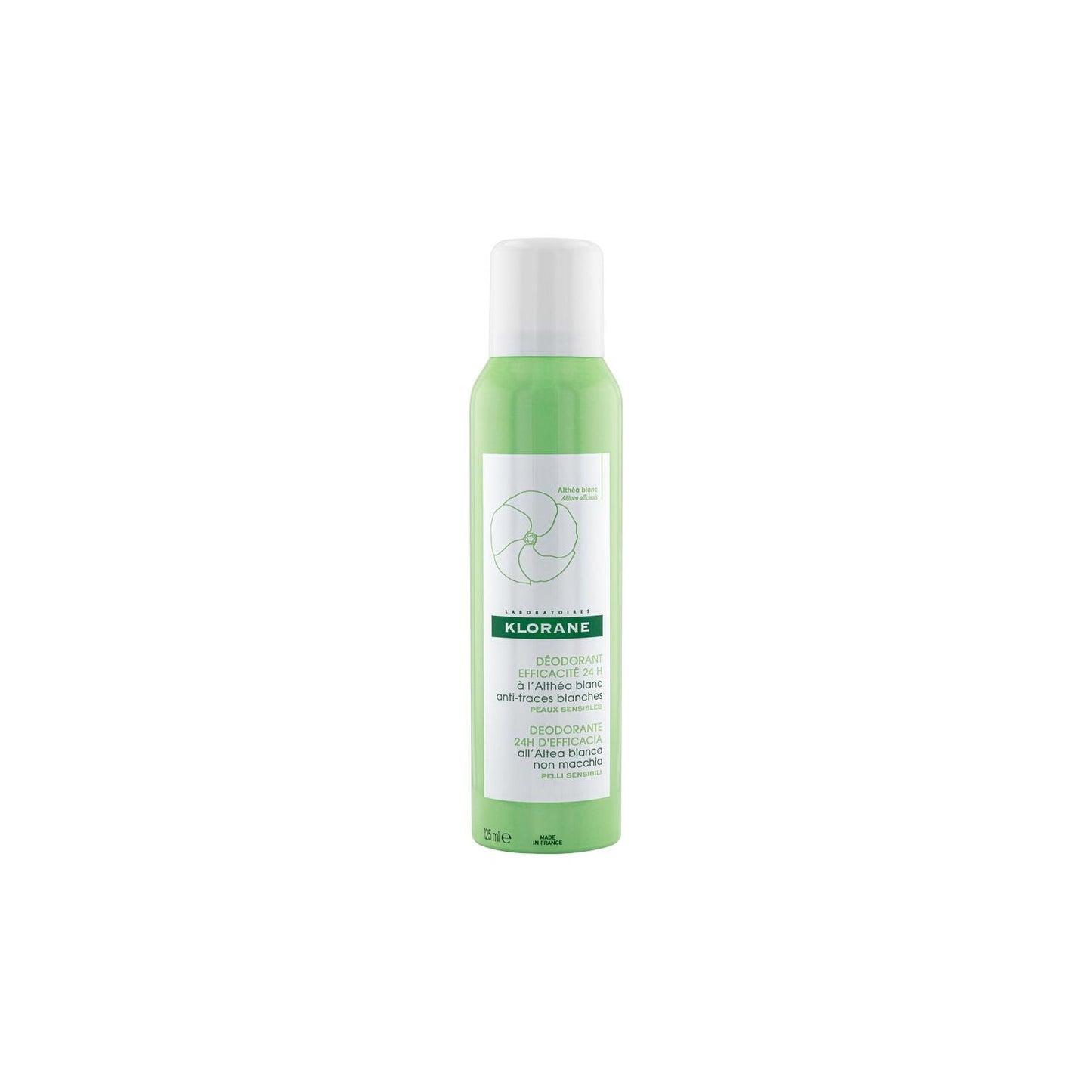 Klorane Desodorante Spray Muy Suave Altea Blanca 150ml