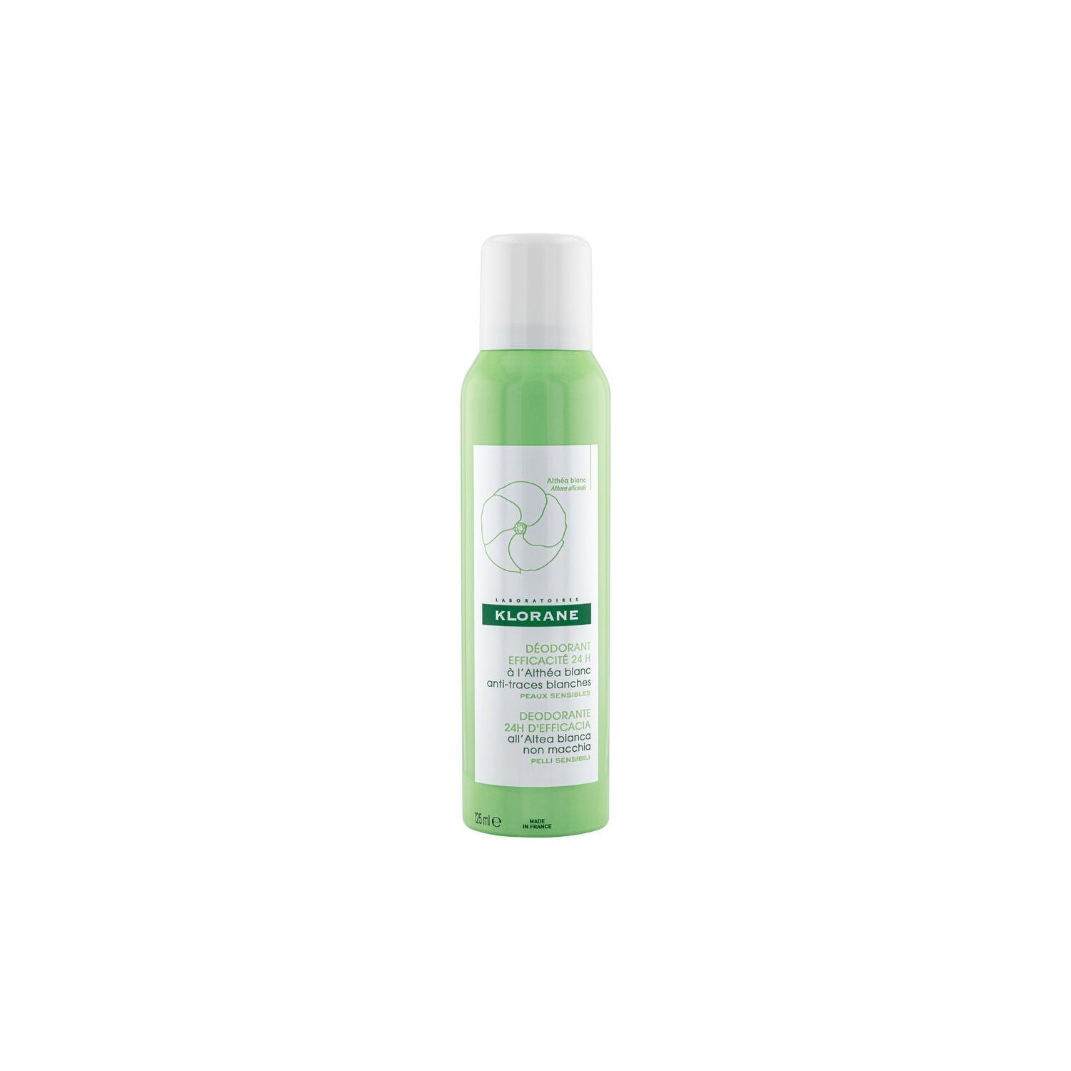 Klorane Desodorante Spray Muy Suave Altea Blanca 150ml