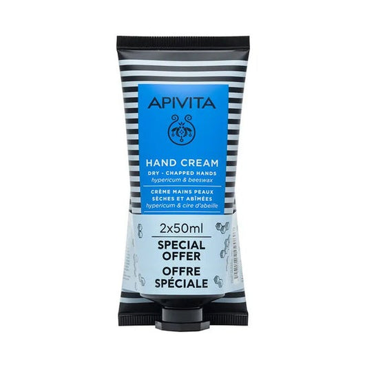 Apivita Crema Manos Hierba de San Juan 2x50ml