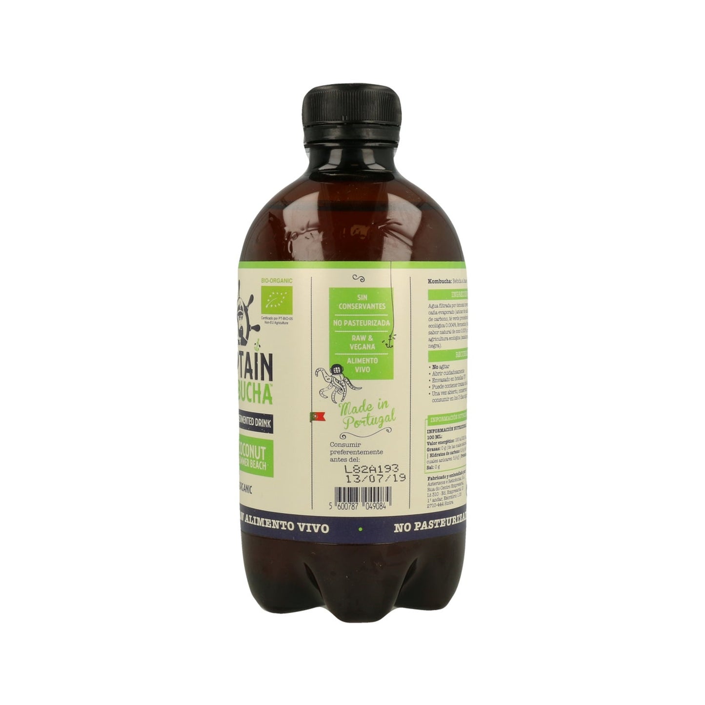 Kombucha Coco Bio 400 ml Captain Kombuch