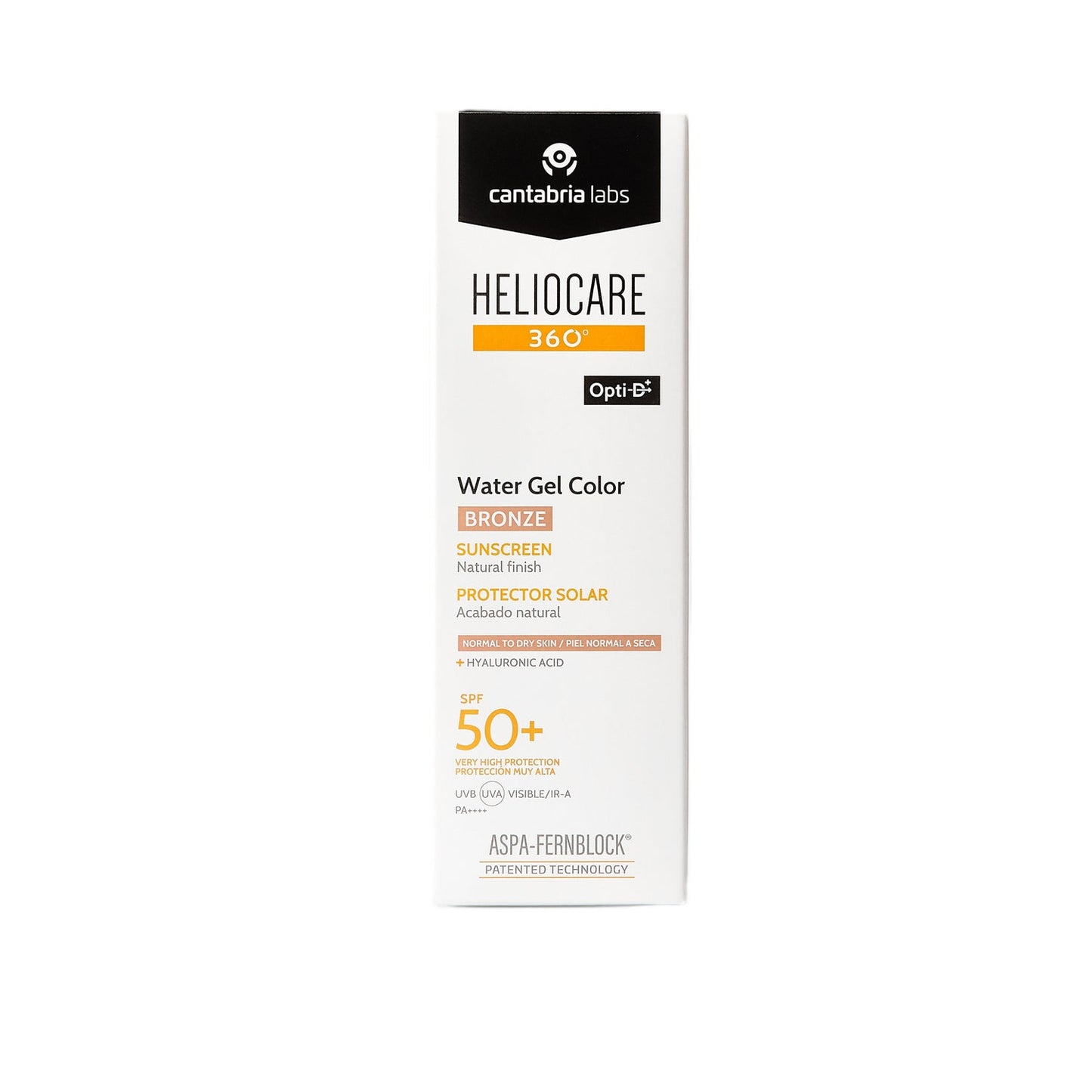 Heliocare 360º Color Water Gel Bronze Protector Solar SPF50+ 50ml