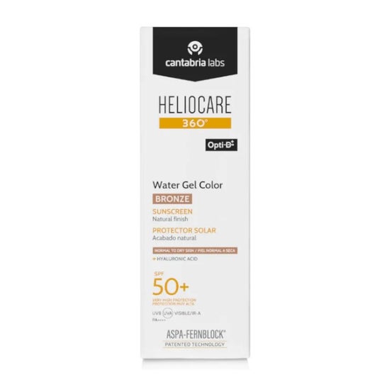 Heliocare 360º Color Water Gel Bronze Protector Solar SPF50+ 50ml