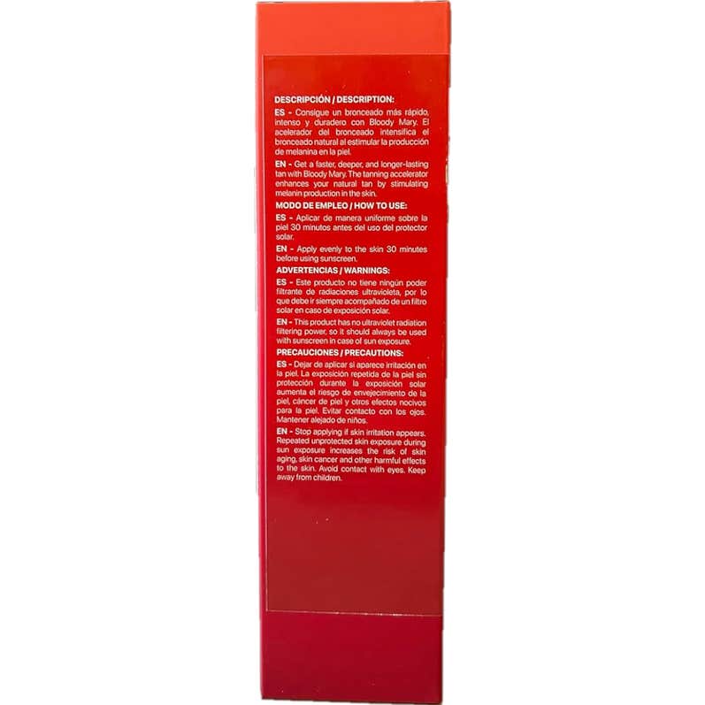Kream Acelerador del Bronceado Bloody Mary 150 ml