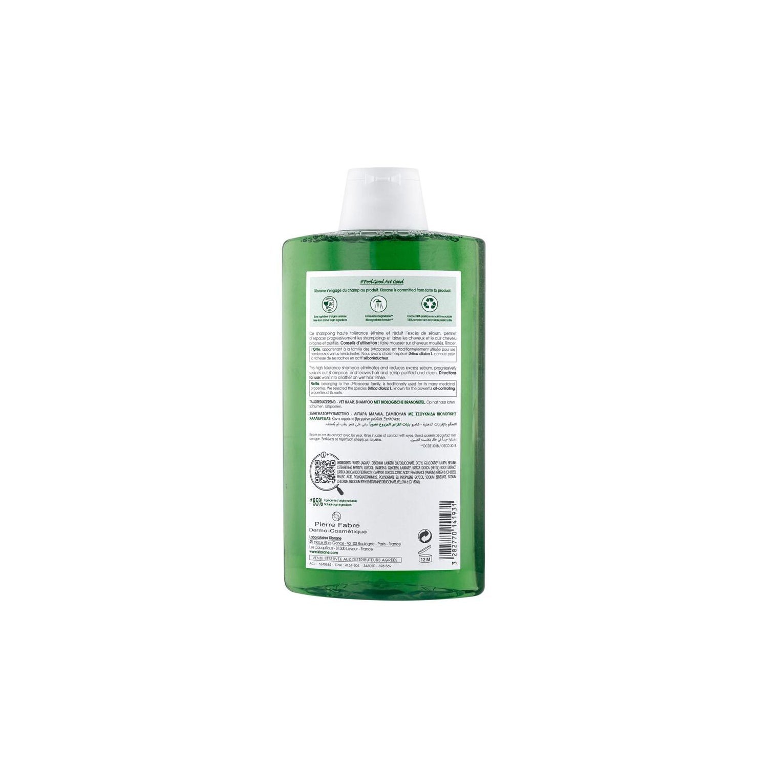 Klorane Champú a la Ortiga BIO 400ml