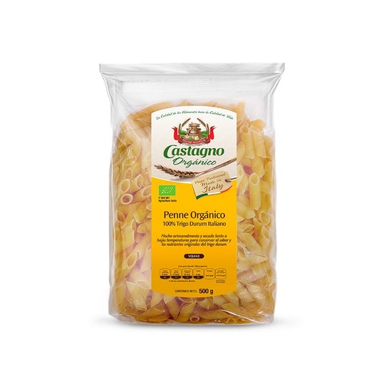 Castagno Macarrones Trigo Blanco Eco 500g